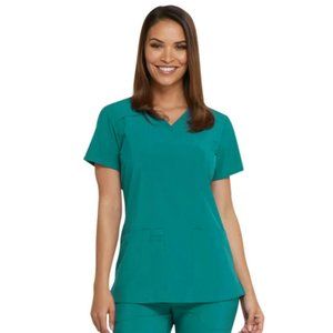 *NEW* Dickies EDS Essentials Scrubs Top for Women V-Neck DK615 - Sz M